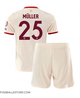 Günstige Bayern Munich Thomas Muller #25 3rd trikot Kinder 2024-25 Kurzarm (+ Kurze Hosen)